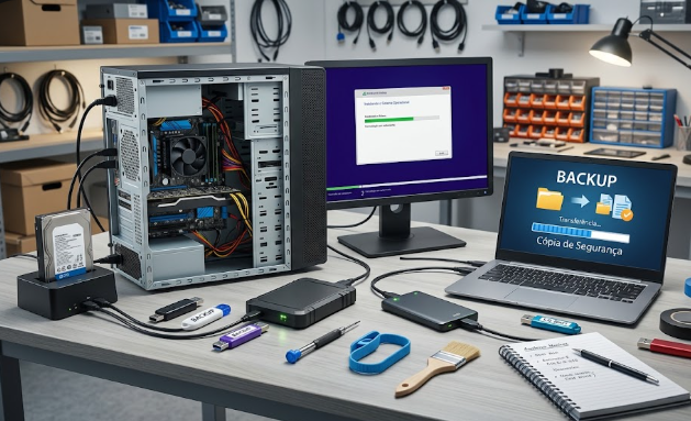 Formatação de PC com backup